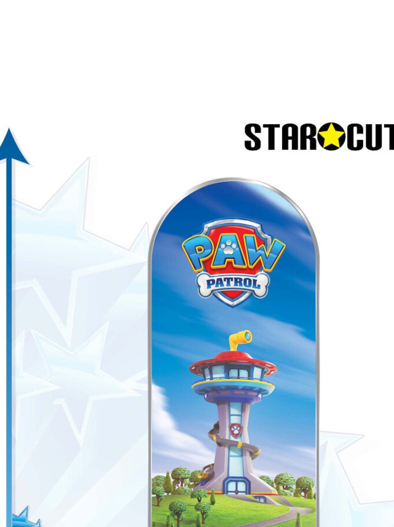Figurine en carton backrop pat'patrouille La tour de contrôle  - Haut 185 cm Multicolore - Kiabi