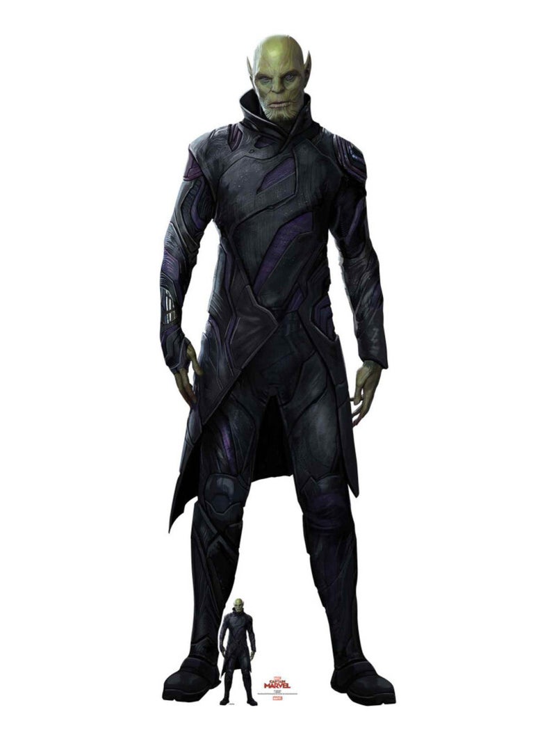 Figurine en carton Captain Marvel Talos Skrull H 194 CM Multicolore - Kiabi