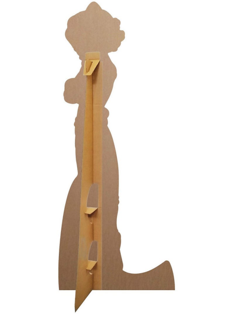 Figurine en carton chat noir - miraculous ladybug et chat et une mini-figurine- h 152 cm Multicolore - Kiabi