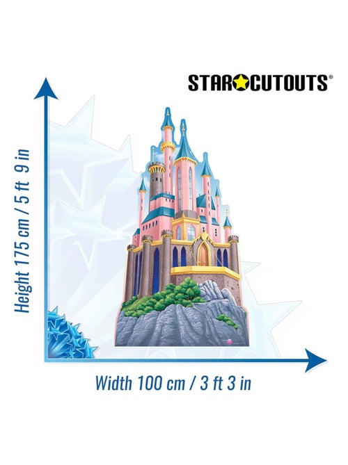Figurine en carton Château Princesse Disney H 175 CM - Kiabi