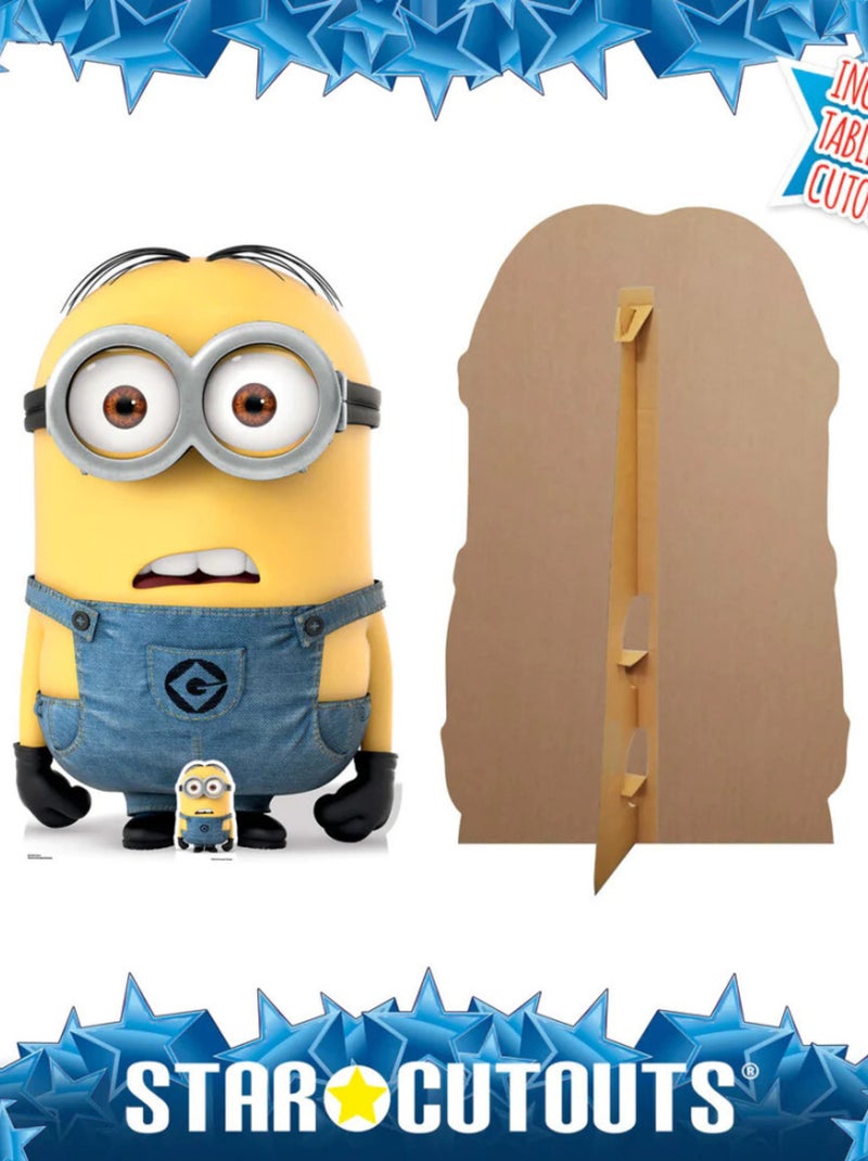 Figurine en carton Dave Les Minions Hauteur 147 cm Jaune - Kiabi