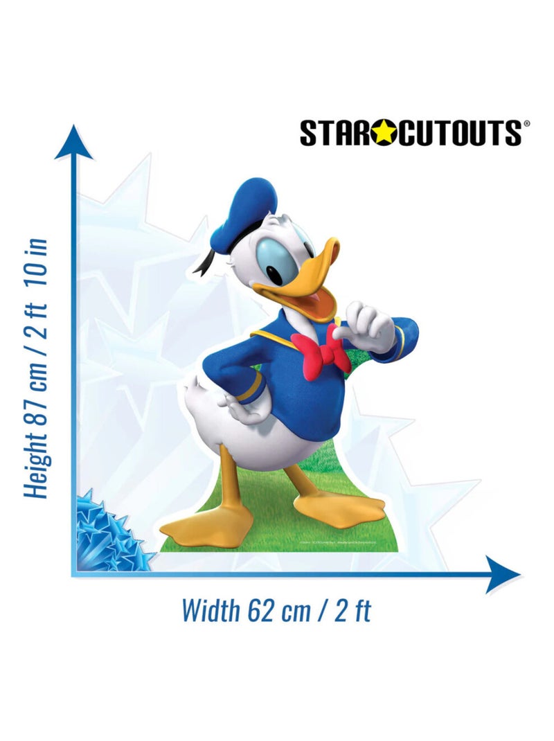 Figurine en carton  Disney Donald Duck Hauteur 100 CM Bleu - Kiabi