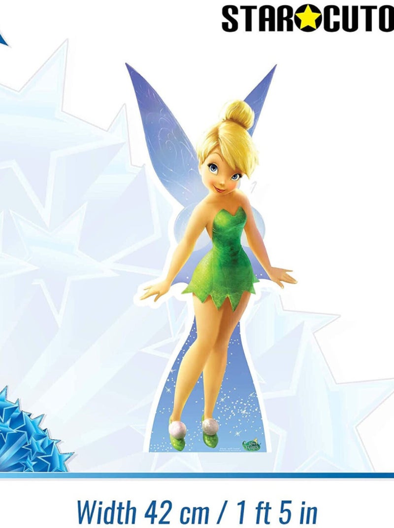 Figurine en carton  Disney Fée Clochette 1946 -Haut 91 CM Vert - Kiabi