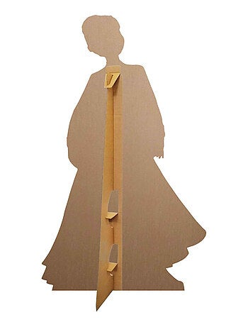 Figurine en carton Disney La Reine des Neiges 2 Anna robe crème Hauteur 164 cm