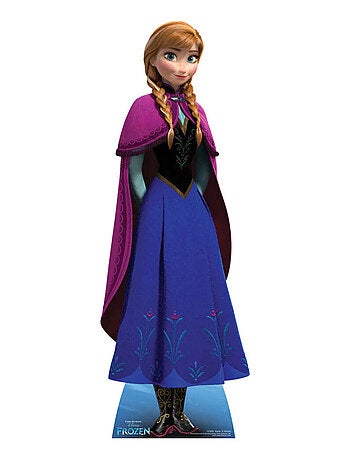 Figurine en carton Disney La Reine des Neiges Anna (Mini Format) Hauteur 96 cm