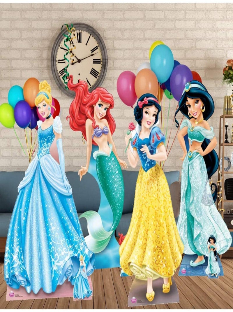 Figurine en carton  Disney Princesse Cendrillon H 176 CM Bleu - Kiabi