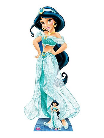 Figurine en carton Disney Princesse Jasmine H 163 CM