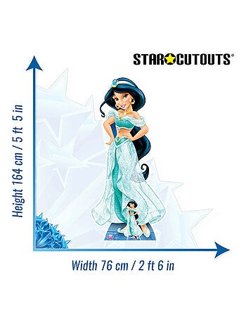 Figurine en carton Disney Princesse Jasmine H 163 CM