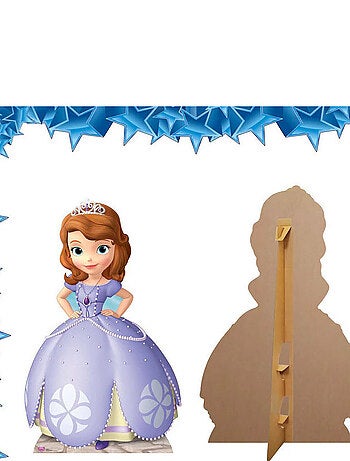 Figurine en carton Disney Princesse Sofia les mains sur les hanches - Haut 150 CM