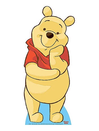 Figurine en carton Disney Winnie l'Ourson H 91 CM