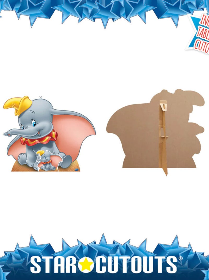 Figurine en carton  Dumbo Hauter 74 CM Gris - Kiabi