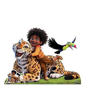 Figurine en carton Encanto : Famille Madrigal Antonio - H 92 cm