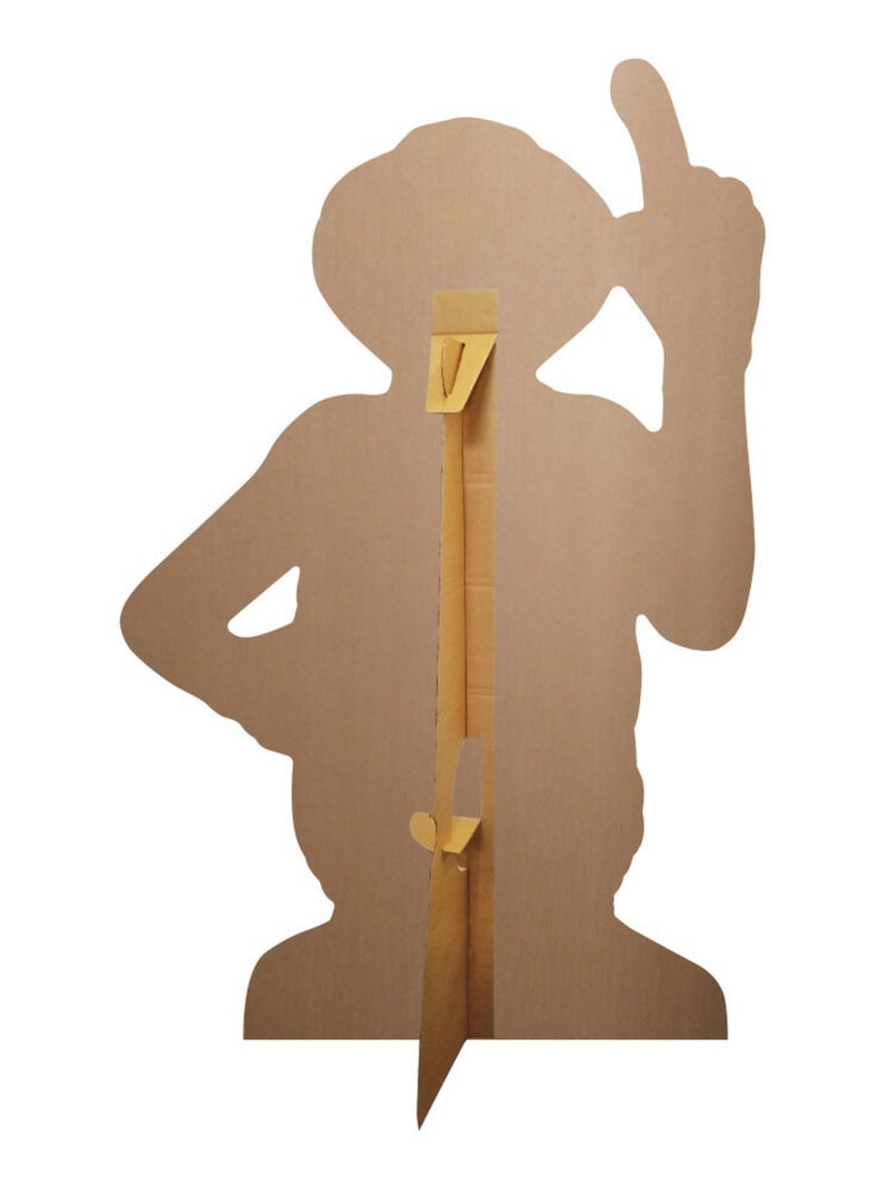 Figurine en carton  E.T l'Extra-Terrestre -Téléphone Maison - Edition 40ème anniversaire - Haut 121 Marron - Kiabi