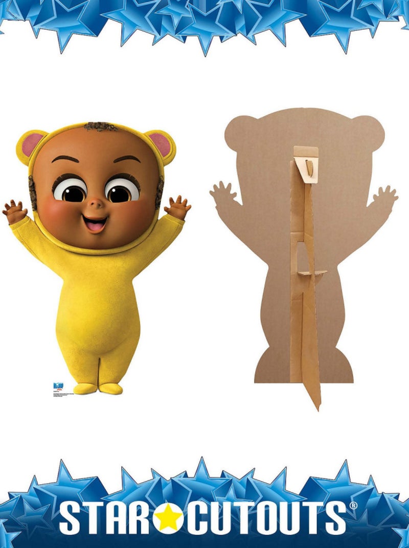 Figurine en carton figurine en carton Baby boss Eric bebe jaune - Haut 89 cm Jaune - Kiabi