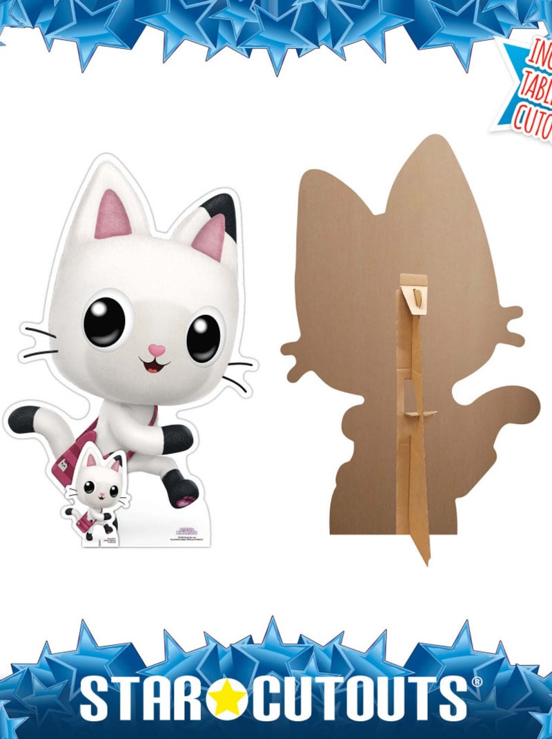 Figurine en carton – Gabby et la Maison Magique - Pandy - Haut 74 cm Blanc - Kiabi