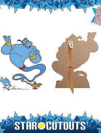 Figurine en carton Genie d'Aladdin Disney Hauteur 88 CM