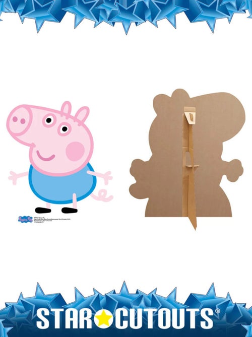 Figurine en carton Georges Peppa Pig Hauteur 60 CM - Kiabi