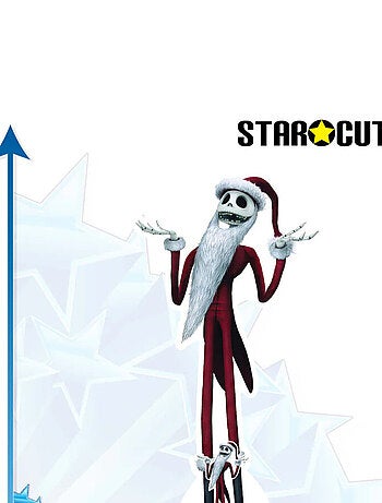 Figurine en carton Jack Skellington en Costume de Noël - L'Etrange Noël de Monsieur Jack - Haut 188