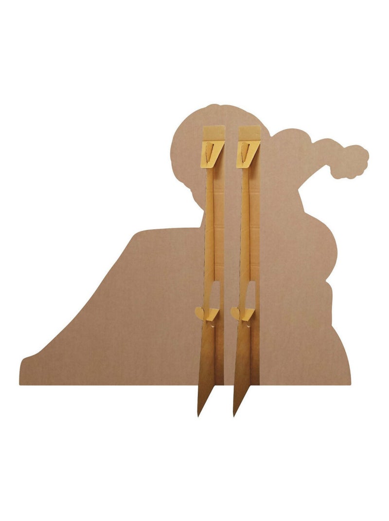 Figurine en carton Ladybug Position Accroupie - Miraculous Ladybug et Chat une mini-figurine H 93 cm Multicolore - Kiabi