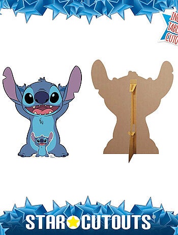 Figurine en carton Lilo et Stitch - Stitch qui sourit - 93 cm