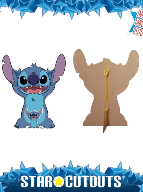 Figurine en carton Lilo et Stitch - Stitch qui sourit - 93 cm - Kiabi
