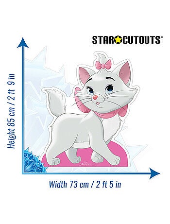 Figurine en carton Marie Disney Les Aristochats - Haut 85 cm