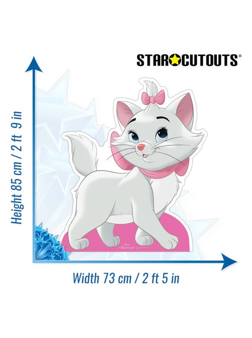 Figurine en carton Marie Disney Les Aristochats - Haut 85 cm - Kiabi