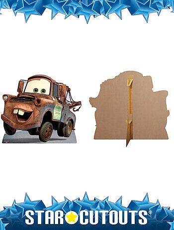 Figurine en carton Martin la dépanneuse Diney Cars - Haut 94 cm