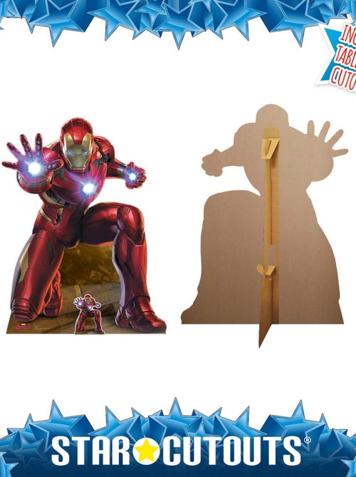 Figurine en carton Marvel - Iron Man Hauteur 133 CM - Kiabi