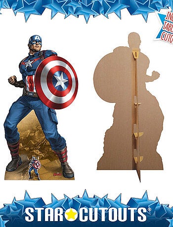 Figurine en carton Marvel Comics Captain America H 184 CM