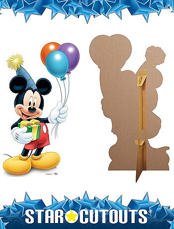 Figurine en carton Mickey Anniversaire disney H 115 CM