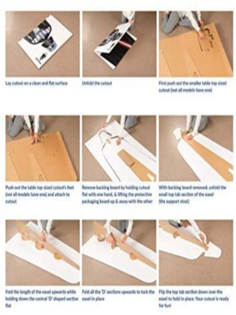 Figurine en carton  Mickey Anniversaire disney H 115 CM Rouge - Kiabi