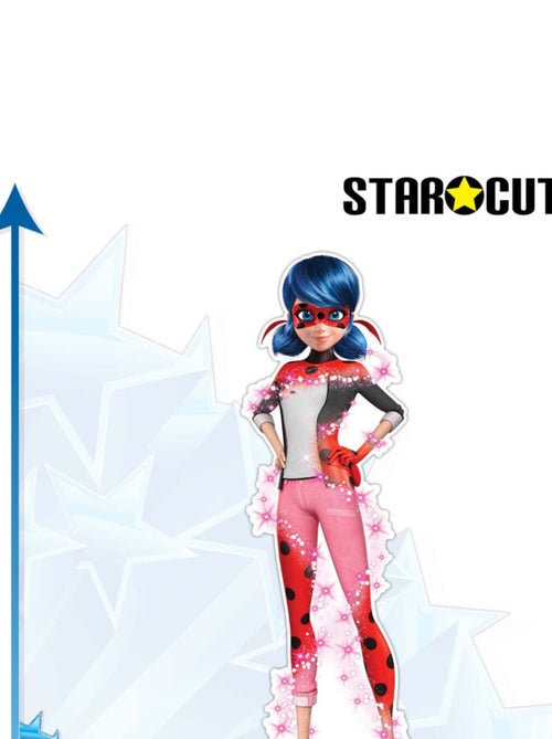 Figurine en carton – Miraculous - Ladybug en Transformation - Haut 88 cm - Kiabi