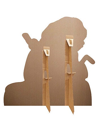 Figurine en carton – Mufasa et Rafiki - Le Roi Lion - Haut 74 cm
