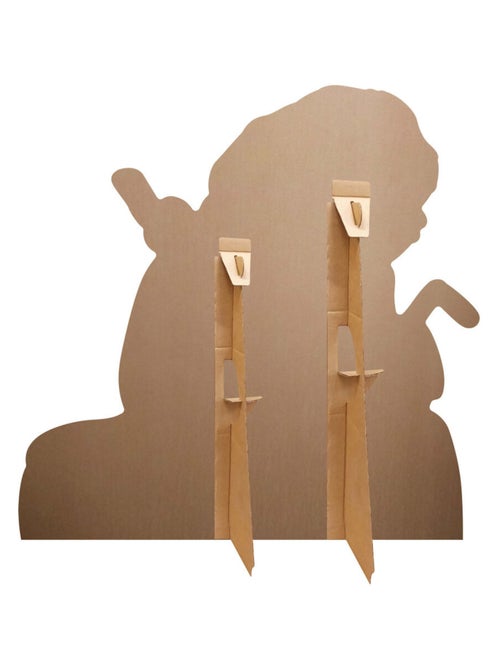 Figurine en carton – Mufasa et Rafiki - Le Roi Lion - Haut 74 cm - Kiabi