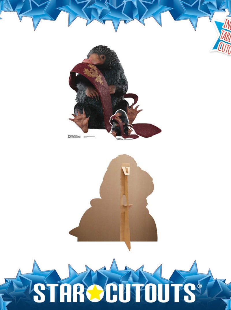 Figurine en carton niffleur la bete - Les animaux fantastiques Les secrets de Dumbledore - Haut 82 c Multicolore - Kiabi