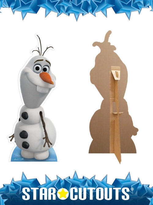 Figurine en carton Olaf La Reine des Neiges Disney -Haut 89 cm - Kiabi Figurine en carton Olaf La Reine des Neiges Disney -Haut 89 cm - Kiabi