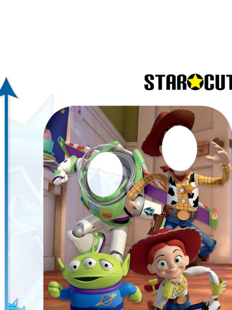 Figurine en carton Passe Tête Toy Story Hauteur 100 cm Bleu - Kiabi