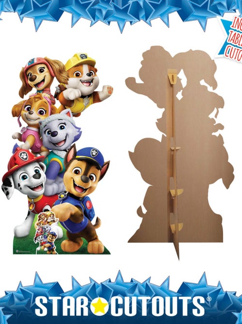 Figurine en carton pat'patrouille 6 personnages vertical - Haut 164 cm - Kiabi