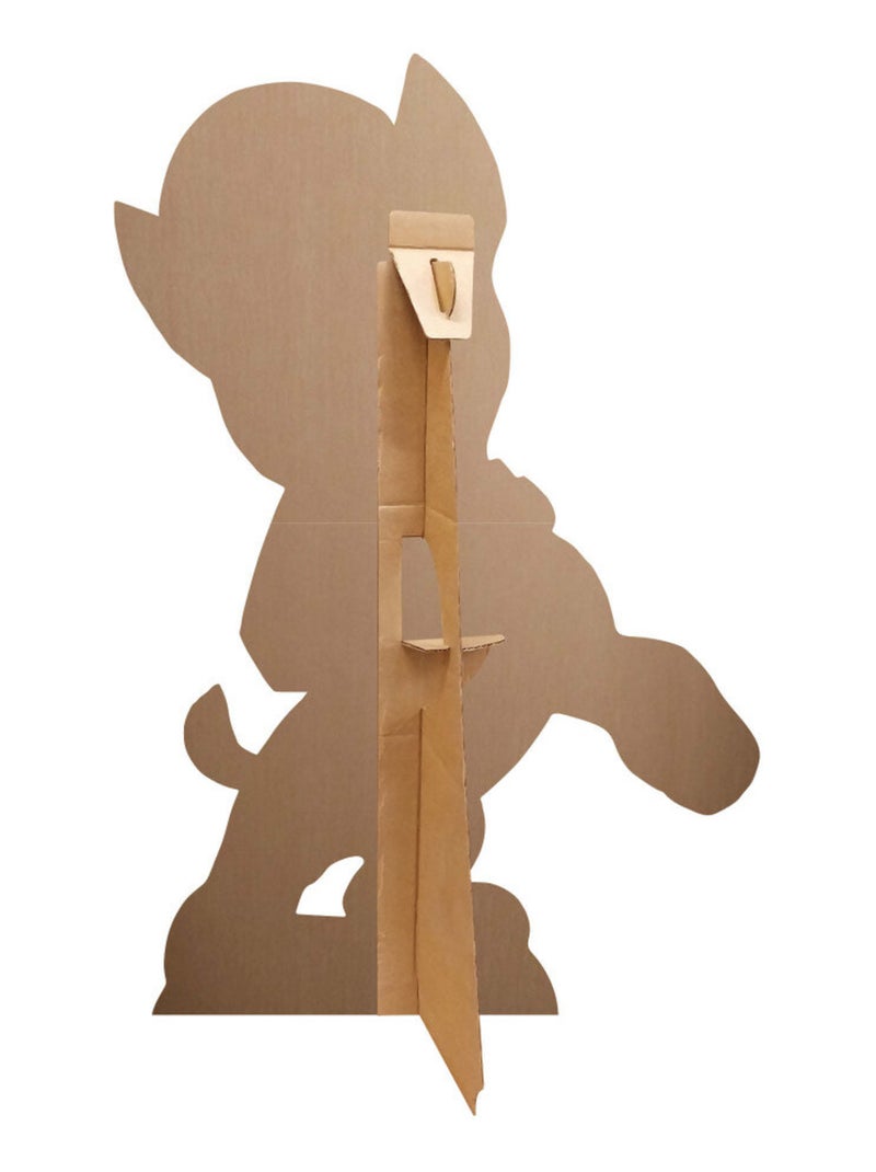 Figurine en carton pat'patrouille Chase les deux pattes en l'air- Haut 133 cm Multicolore - Kiabi