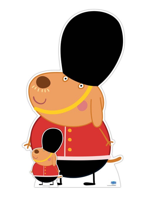 Figurine en carton – Peppa Pig - Garde Royal - Haut 162 cm - Kiabi