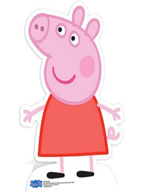 Figurine en carton Peppa Pig Hauteur 83 cm - Kiabi