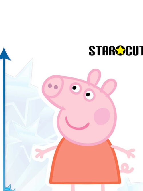 Figurine en carton Peppa Pig Hauteur 83 cm - Kiabi