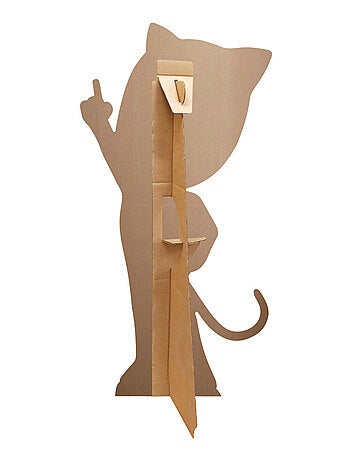 Figurine en carton Pyjamasques Yoyo le doigt levé - Haut - 93 cm