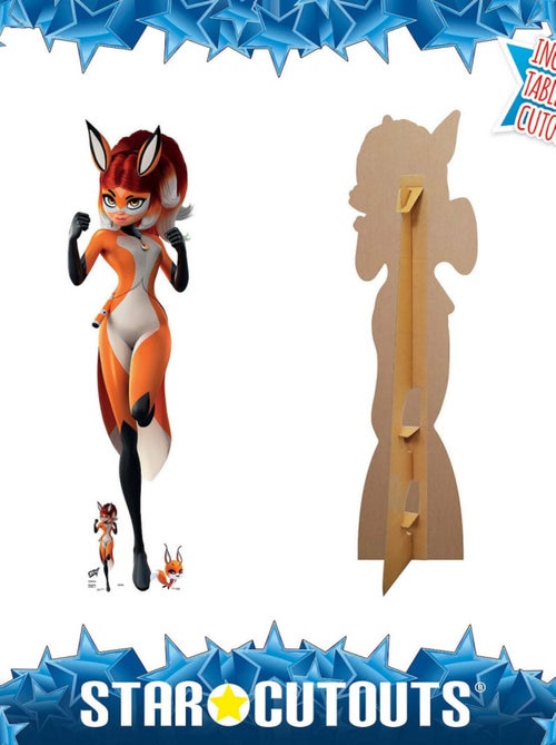 Figurine en carton Rena Rouge - Miraculous Ladybug et Chat une mini-figurine- H 156 cm - Kiabi