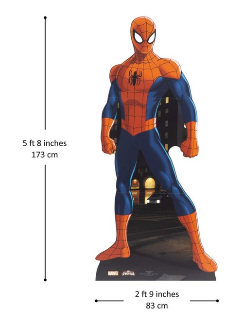 Figurine en carton spider-man marvel h 173 cm - Kiabi