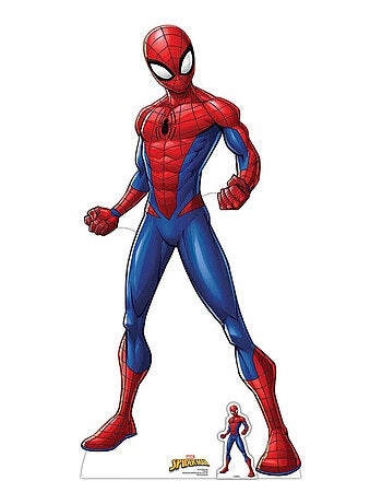 Figurine en carton Spider Man Spiderverse comics Disney H 179 CM