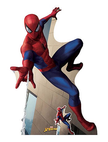 Figurine en carton spiderman – marvel avengers - haut 136 cm