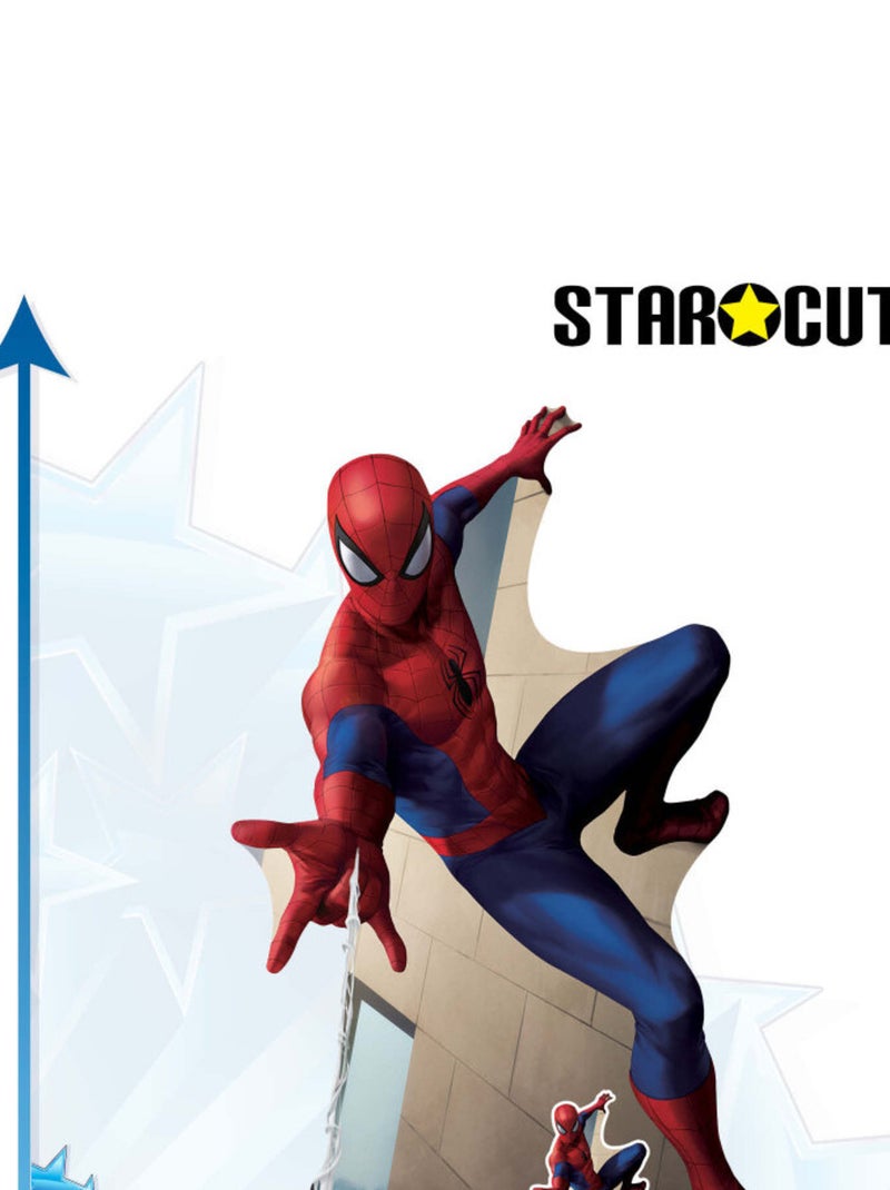 Figurine en carton Spiderman – Marvel Avengers - Haut 136 cm Multicolore - Kiabi