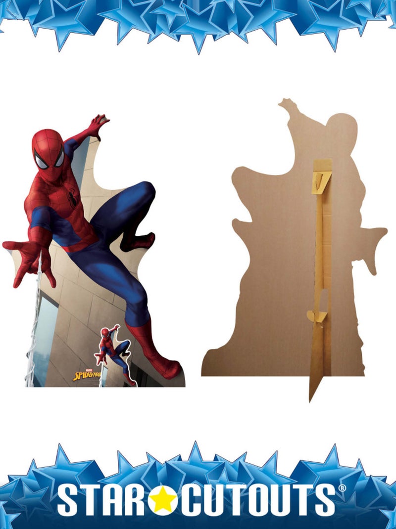 Figurine en carton Spiderman – Marvel Avengers - Haut 136 cm Multicolore - Kiabi